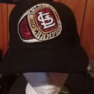 New Era 59Fifty St. Louis Cardinals World Series 2011 Hat Black